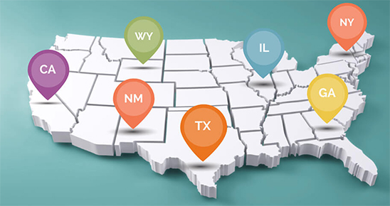 The distance of the shipment